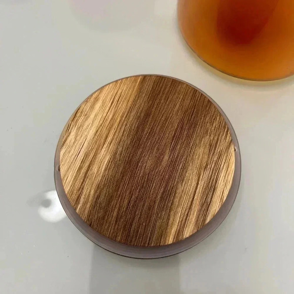 Mod Acacia + Glass Set of 3 Jars - Picture 6 of 6